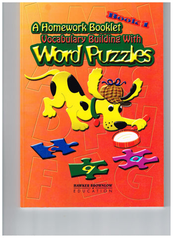 A Homework Booklet : Vocabulary Building with Word Puzzles