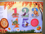 Adorable large easy to hold animal number puzzle pieces to introduce your child to the world of numbers.