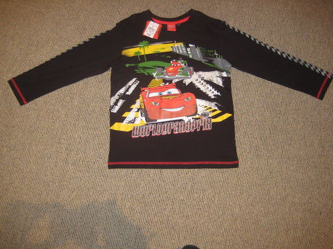 Long Sleeved Shirt - 'Cars' - Boy's size 6