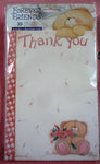 Notepaper 'Thank You' with envelopes