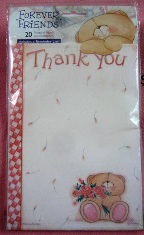 Notepaper 'Thank You' with envelopes