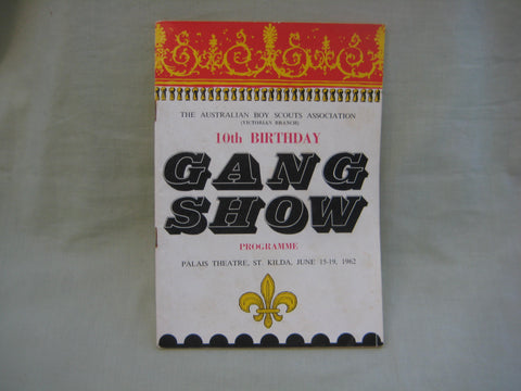 The Australian Boy Scouts Association (Victoria Branch) 10th Birthday Gang Show