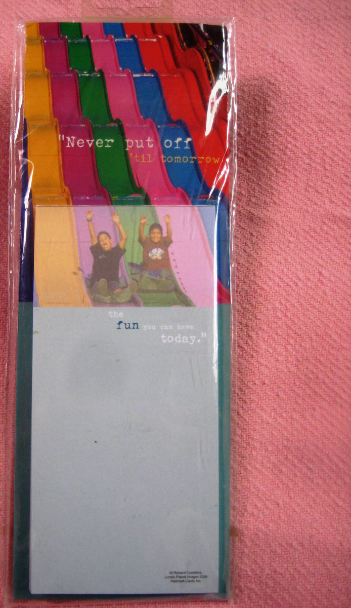 Magnetic Notepad with 60 sheets – Rainy Day Treasure